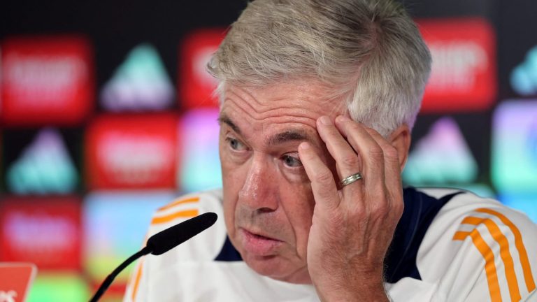 Ancelotti admits his new-look Real Madrid have a problem