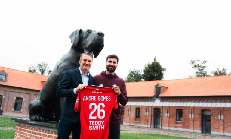 André Gomes, nouvelle recrue du LOSC pour la saison 2024