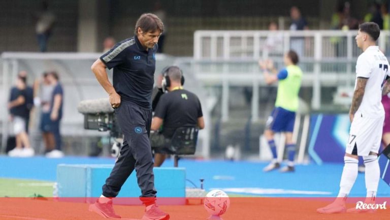 Antonio Conte s'excuse après la défaite de Naples contre Hellas Vérone : « Nous avons fondu comme neige au soleil »