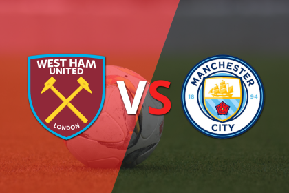 Arranca el partido entre West Ham United vs Manchester City