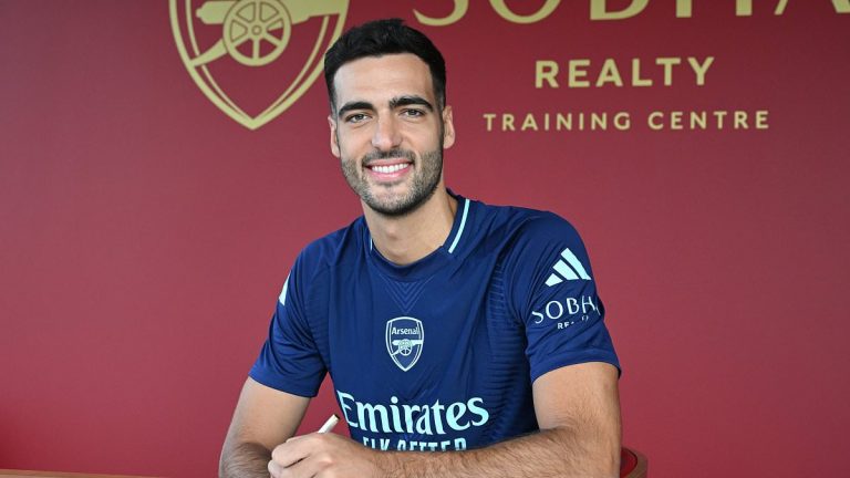 Arsenal confirm £33m signing of Mikel Merino from Real Sociedad - with the Spain international joining Mikel Arteta's side on a long-term deal