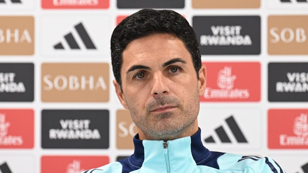 Arteta défend ses tactiques face à Manchester City