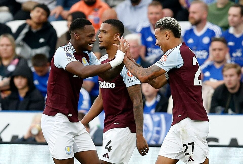 Aston Villa regains form with 2-1 victory over Leicester City