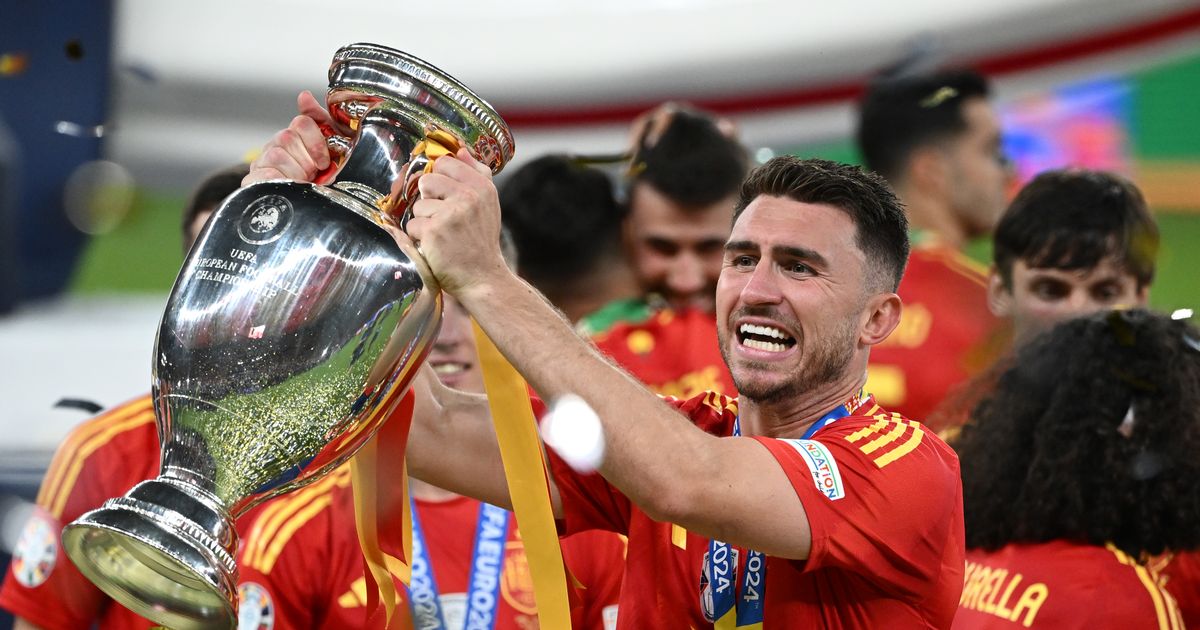 Aymeric Laporte can't resist four-word swipe at critics after Spain's Euro 2024 triumph