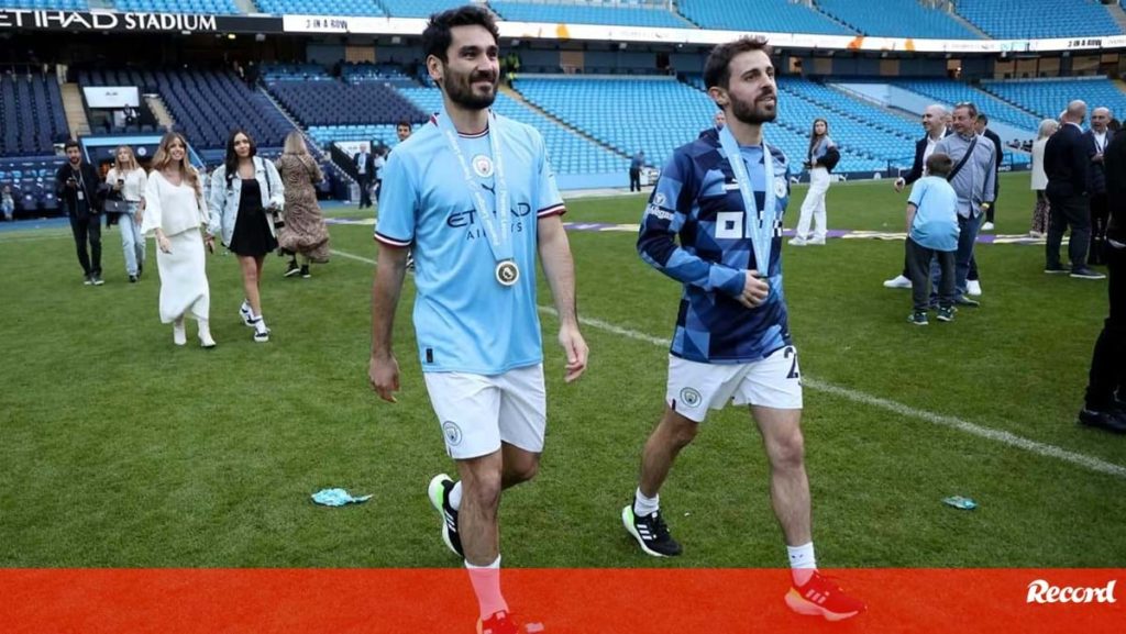 Bernardo Silva envia presente e mensagem especial a Gündogan - Man. City - Jornal Record