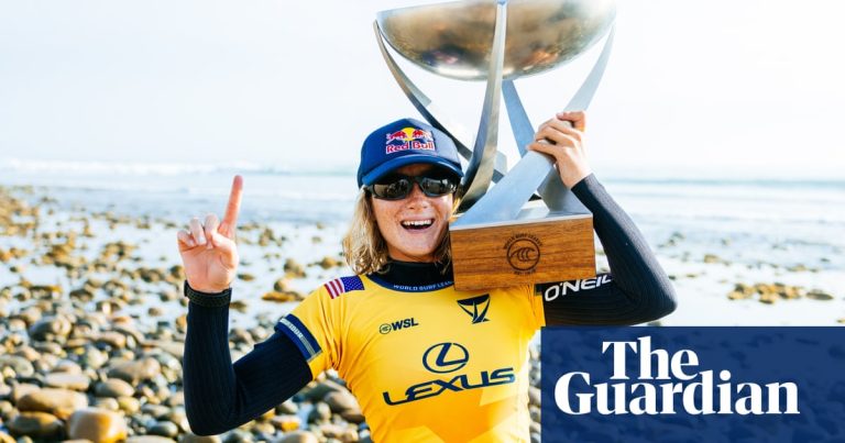 Caitlin Simmers, plus jeune championne du monde de surf