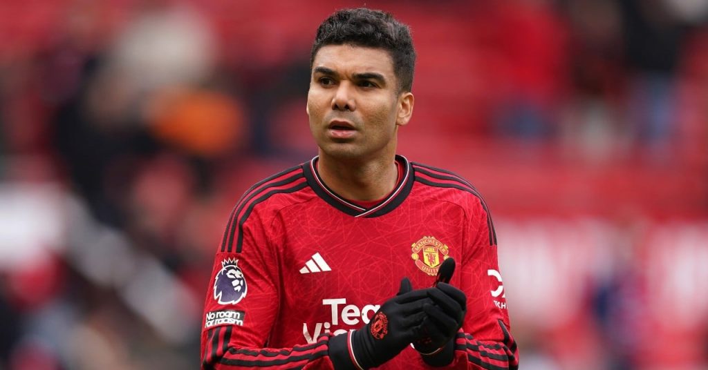 Casemiro défendu par sa femme après des critiques sévères