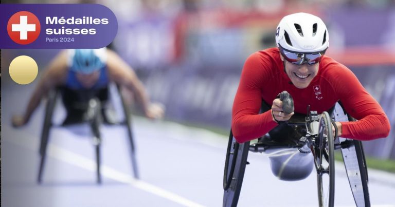 Catherine Debrunner triomphe avec un 3e titre aux JO de Paris