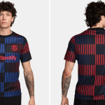 Découvrez le nouvel maillot d'entraînement de Barcelone !