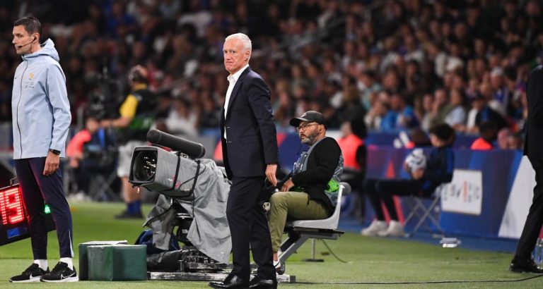 Deschamps et l'équipe de France sous le choc après l'Italie