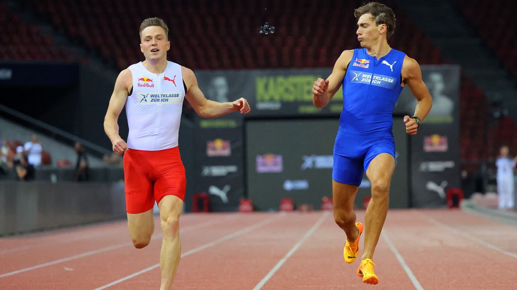 Duplantis bat Warholm sur 100m : un duel surprenant à Zurich