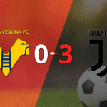 Dusan Vlahovic impulsó la victoria de Juventus frente a Hellas Verona con dos goles