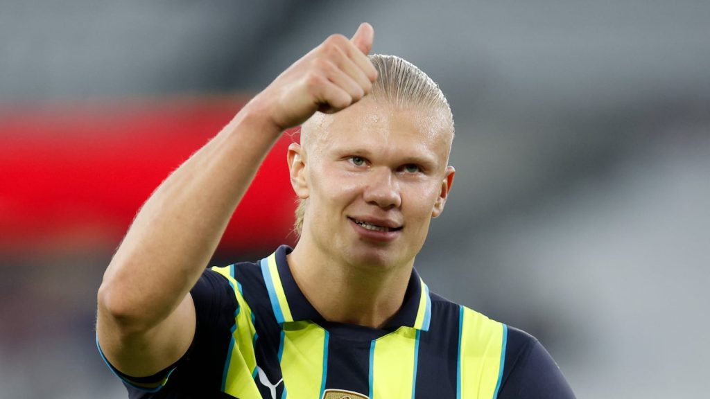 Erling Haaland va por otro récord de Cristiano