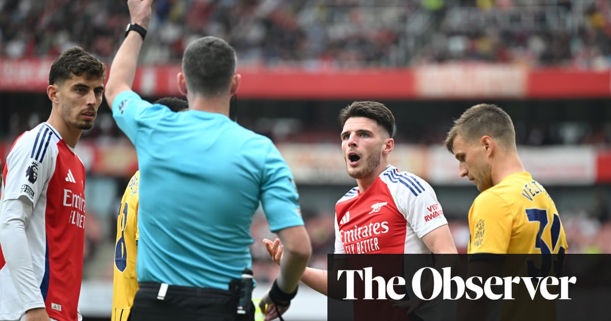 Furious Arteta blasts ‘inconsistent decisions’ after Rice red costs Arsenal