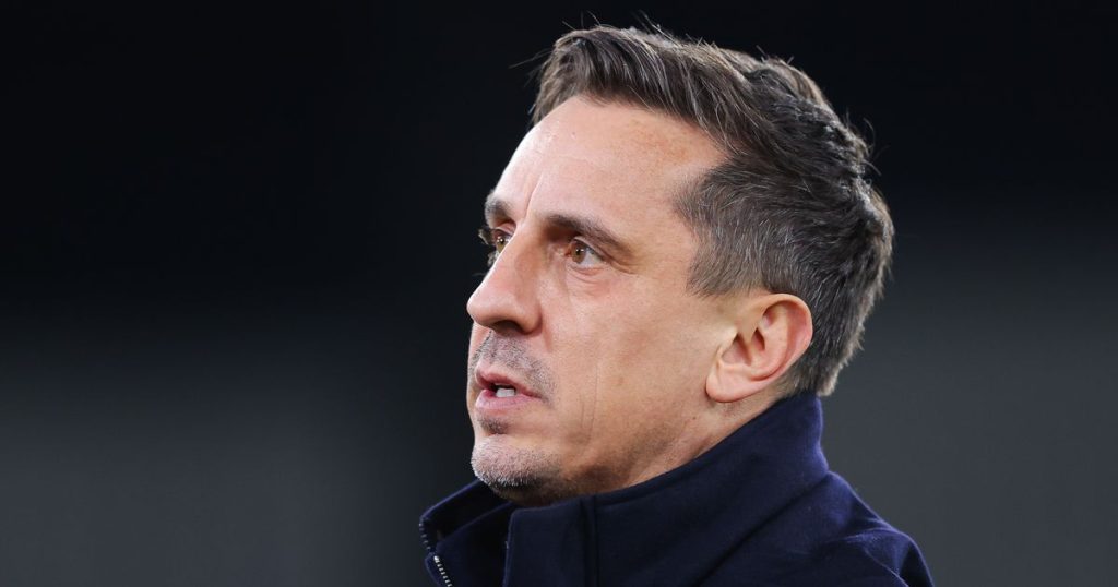 Gary Neville : Une crise d'angoisse sur un vol retour