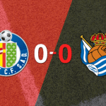 Getafe y Real Sociedad no se sacaron ventaja y terminaron sin goles