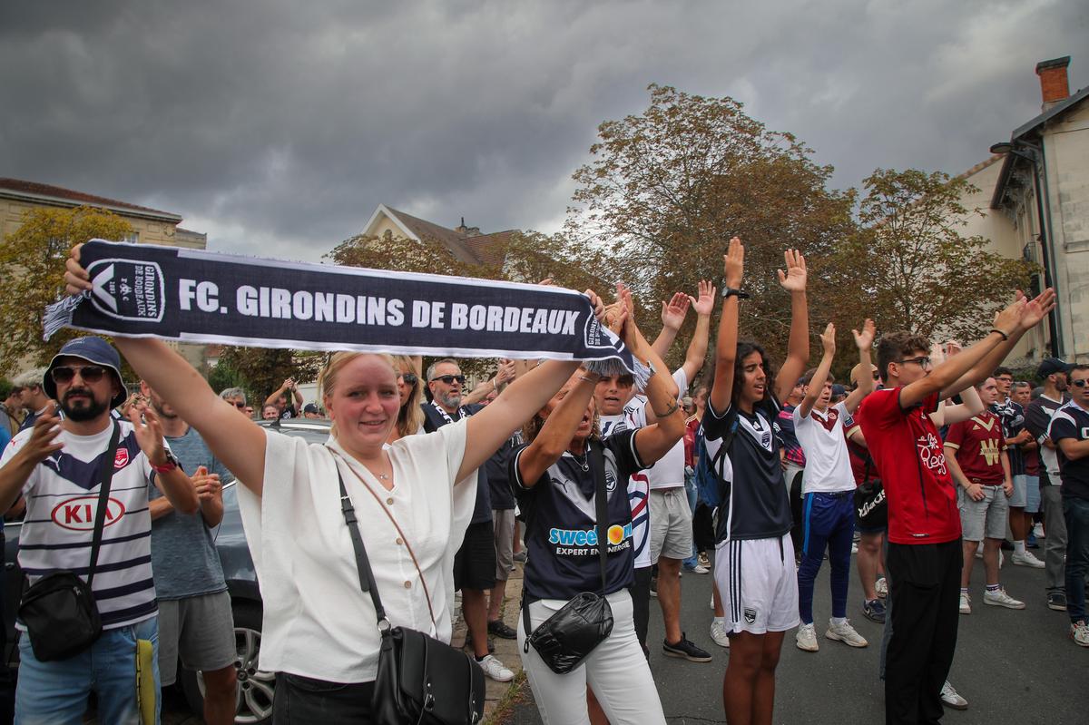 Girondins de Bordeaux : « Amour du club », « Trahison », « Retour au local » : les mots-clés du rassemblement de support