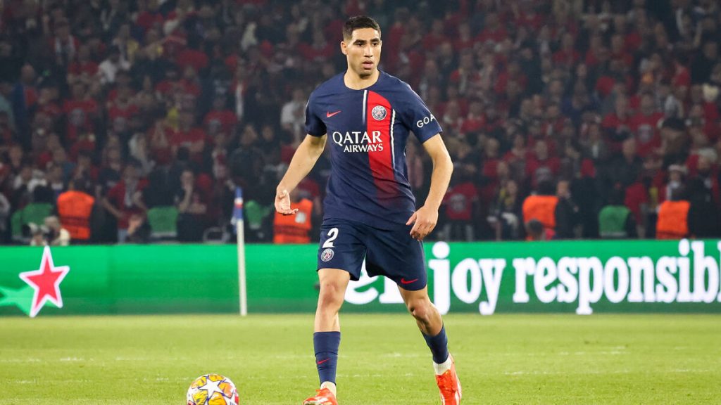 JO Paris 2024 : le PSG autorise son latéral Achraf Hakimi à participer aux Jeux avec le Maroc