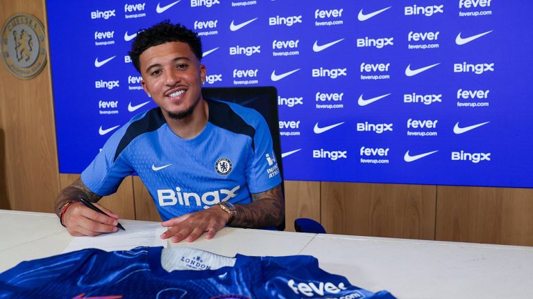 Jadon Sancho completes loan move to Chelsea from Manchester United with obligation to buy next summer for £23m to end his Red Devils nightmare