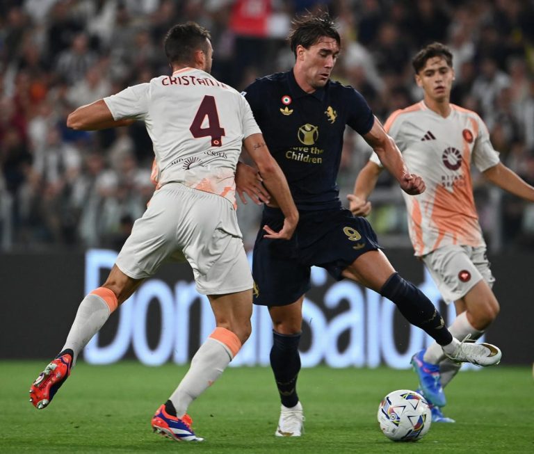 Juventus-Roma 0-0, bianconeri di Motta frenano