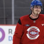 Kirby Dach de retour à l'entraînement avec les Canadiens