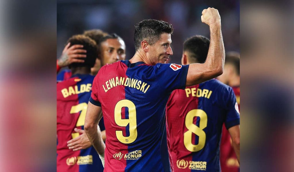 La Liga: Robert Lewandowski gives Barcelona narrow win over Bilbao