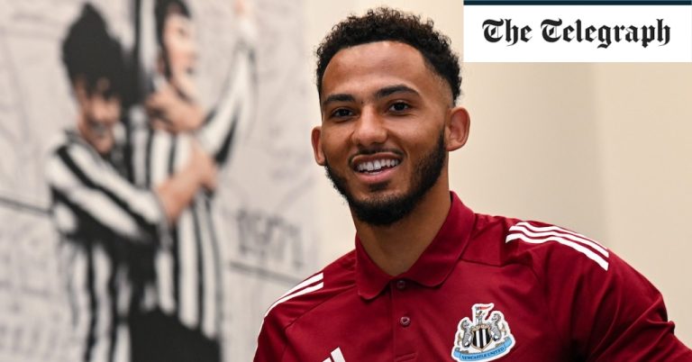 Lloyd Kelly on going from foster care to the ‘big buzz’ of Newcastle United