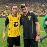 Lucas Barrios et Jürgen Klopp se retrouvent à Dortmund