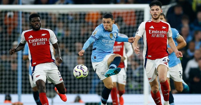 Manchester City égalise contre Arsenal à la dernière seconde