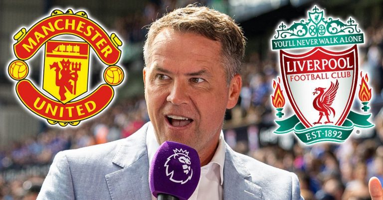 Michael Owen's allegiances between Man Utd and Liverpool are very clear