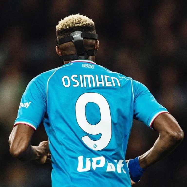 Napoli withdraw Osimhen’s jersey number from Lukaku