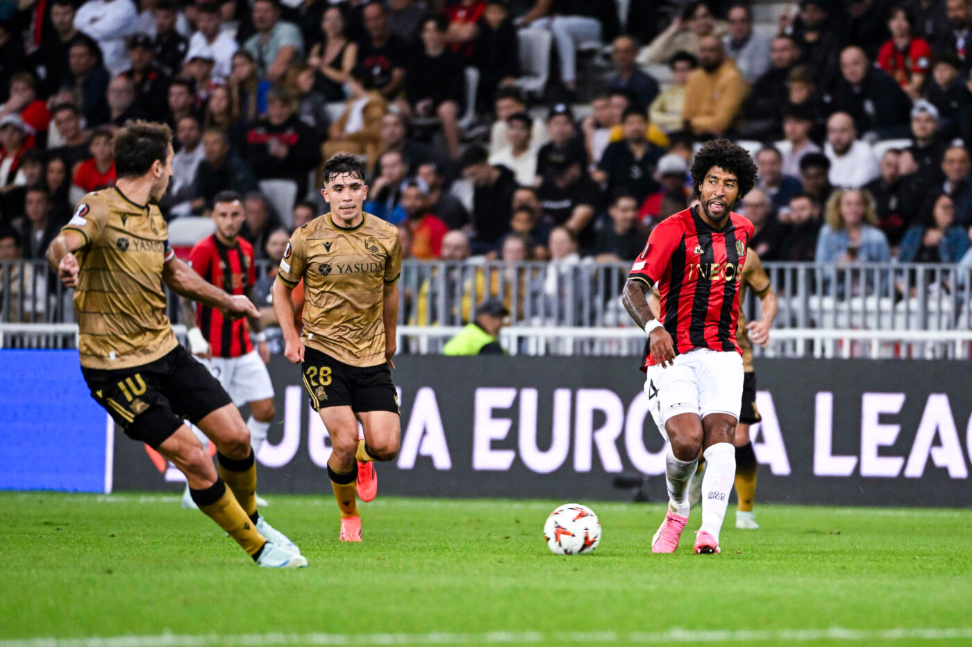 Nice accroche la Real Sociedad en Ligue Europa (1-1)