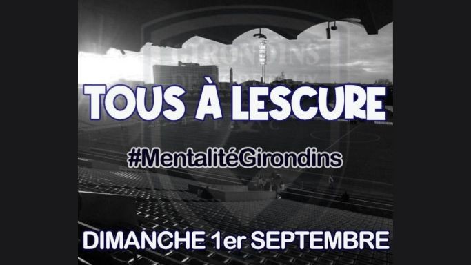 Pourquoi les supporters des Girondins se rassemblent ce dimanche à 14h au Stade Lescure ?