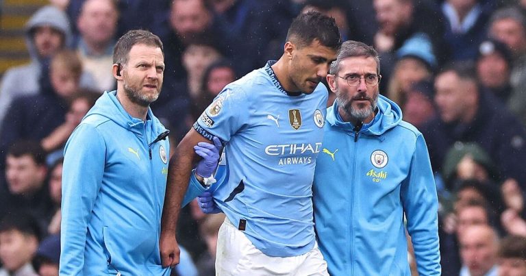 Rodri (Man City) absent jusqu'à la fin de la saison après blessure