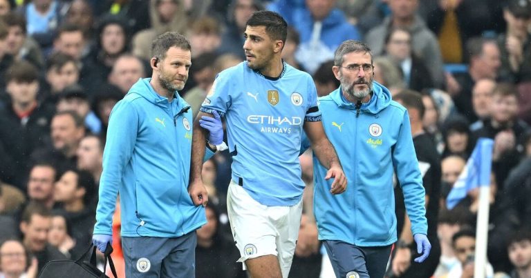 Rodri de Manchester City : mise à jour sur sa blessure