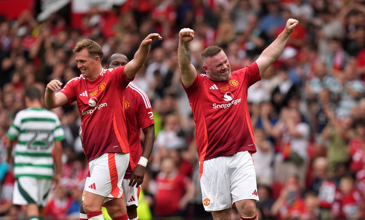 Rooney brille mais Manchester United Legends s'inclinent aux tirs au but