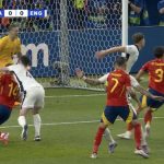 Spain fans ask 'WTF is the point of VAR?' after Declan Rice was not punished for bringing down Aymeric Laporte in the penalty area