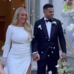 Taylor Ward and Riyad Mahrez marry for a THIRD time at House Of Gucci villa in Lake Como with Leona Lewis as their wedding singer in extravagant three day celebration