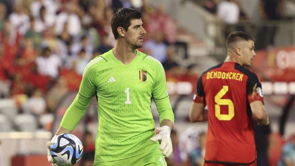 Thibaut Courtois renuncia a Bélgica mientras siga Domenico Tedesco de seleccionador