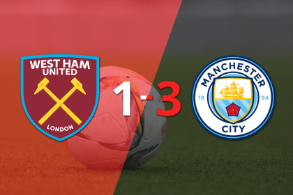 Triplete de Erling Haaland en el triunfo de Manchester City ante West Ham United por 3-1