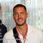 Un invité surprise: Eden Hazard prend la pose avec Verstappen et Perez avant le GP de Belgique