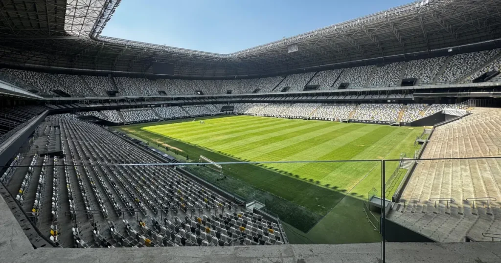 Visite à l'Arena MRV : Préparatifs pour Atlético vs São Paulo