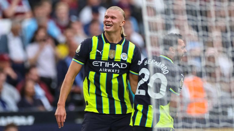 West Ham-Manchester City : Erling Haaland, les vidéos de son deuxième triplé en trois matchs