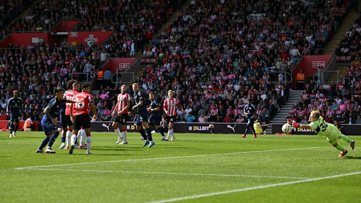 Marcus Rashford marquant contre Southampton