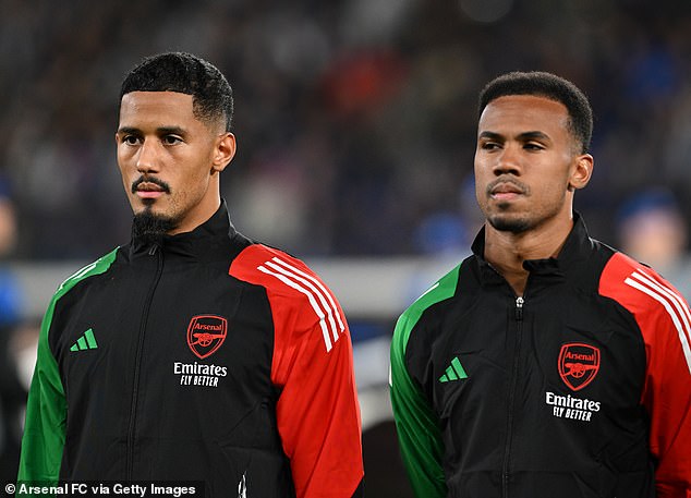 William Saliba et Gabriel