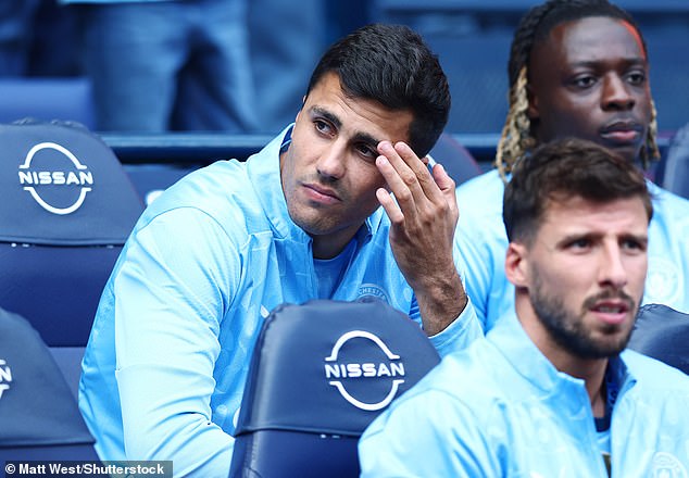 Rodri a quitté le stade en très mauvaise condition