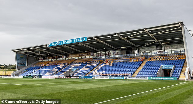 League One side Shrewsbury Town are letting TNS use their Croud Meadow ground for European matches