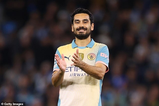 Gundogan a récemment effectué son retour à Manchester City