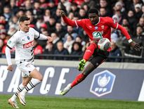 Avant Guingamp, Gomis (29 ans) est passé par Chauray, Angoulême, Les Herbiers et Concarneau