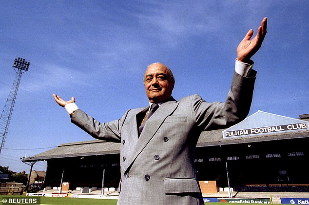 Al Fayed à Craven Cottage en 1997